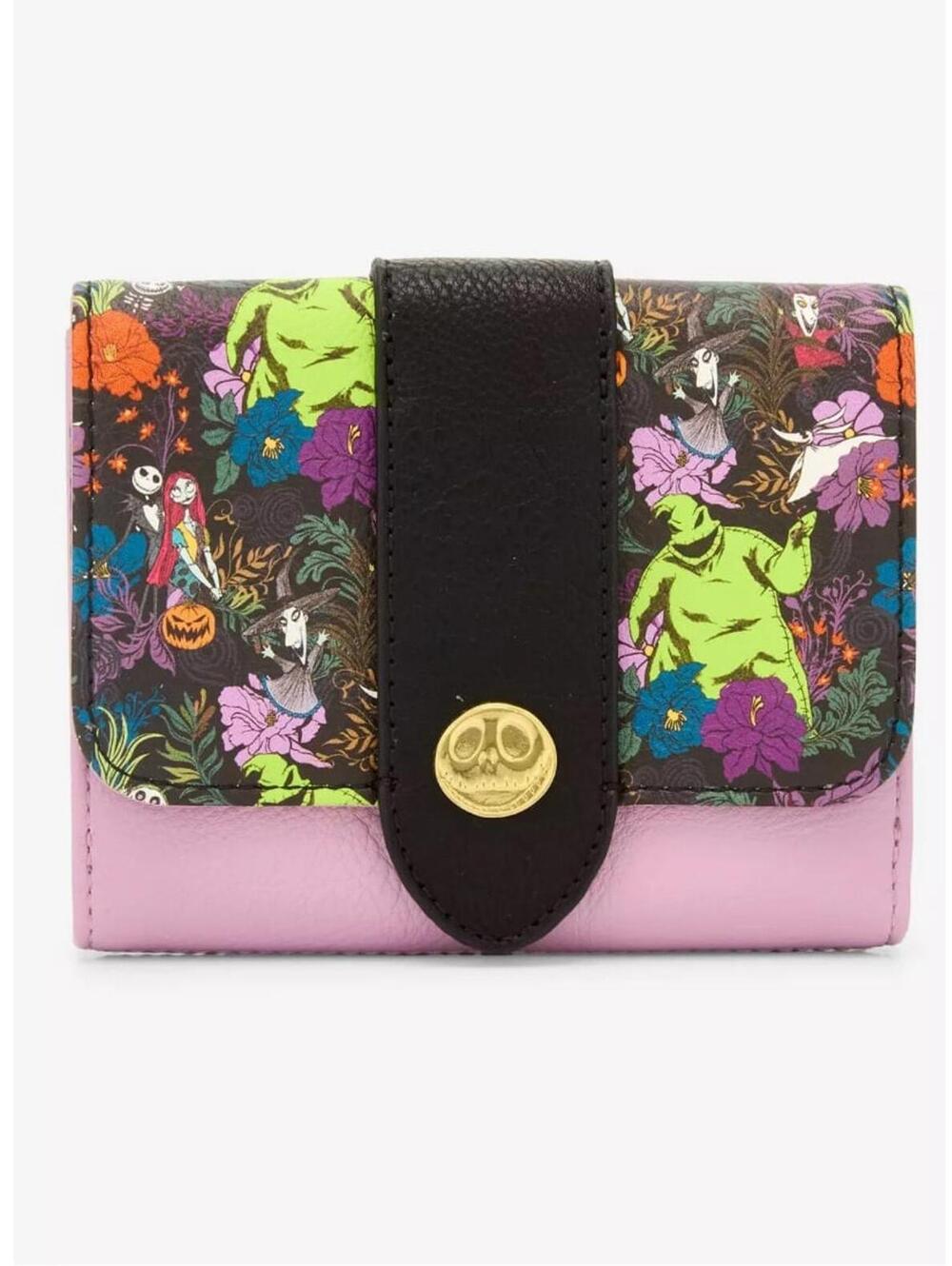 Loungefly Disney NBC AOP Snap Wallet